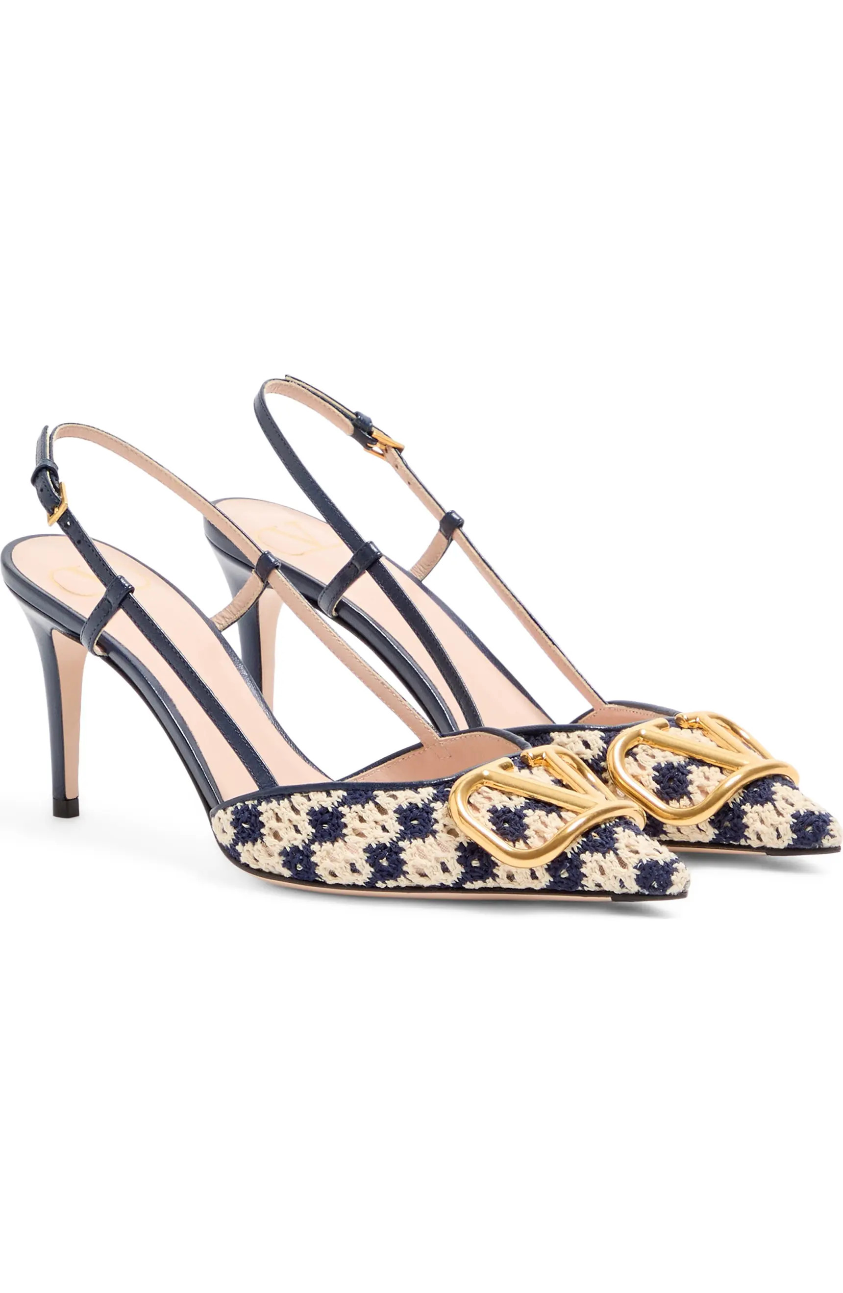 VLOGO Crochet Slingback Pump (Women) | Nordstrom