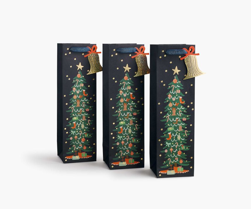 Holiday Wine Gift Bag Bundle | Rifle Paper Co.