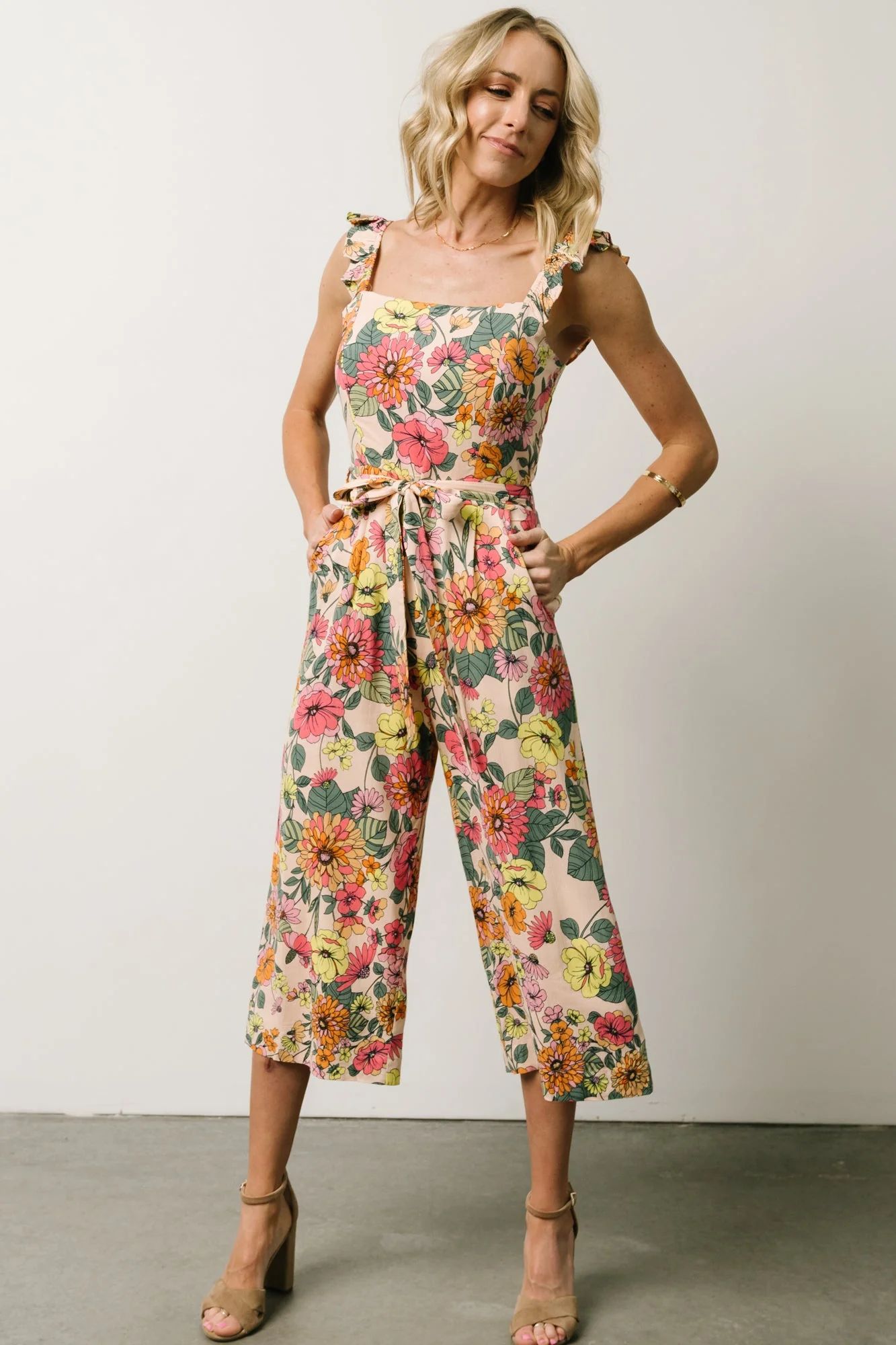 Gemma Jumpsuit | Multi Floral | Baltic Born