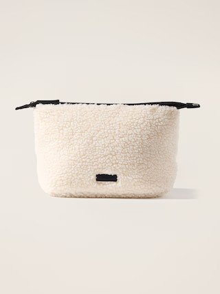 All About Shearling Large Cosmetic Pouch | Athleta