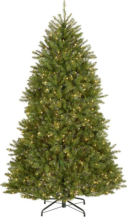 National Tree Company 7 ft Pre-Lit Dunhill Fir Full Artificial Christmas Tree, 700 Clear Lights, ... | Amazon (US)