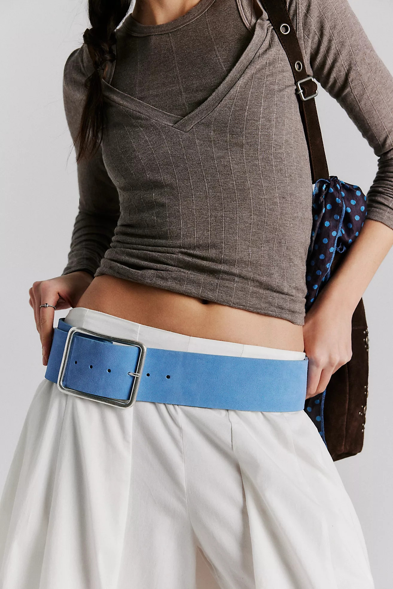 Suede Hex Hip Belt | Free People (Global - UK&FR Excluded)