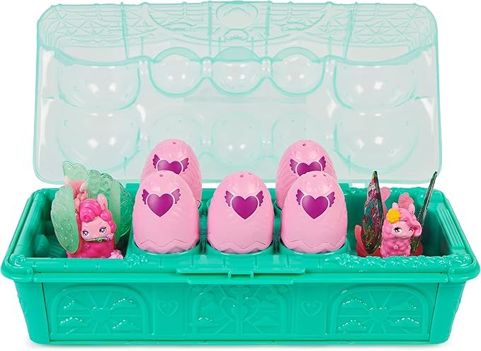 Hatchimals CollEGGtibles, Rainbow-Cation Llama Family Carton with Surprise Playset, 10 Characters... | Amazon (US)