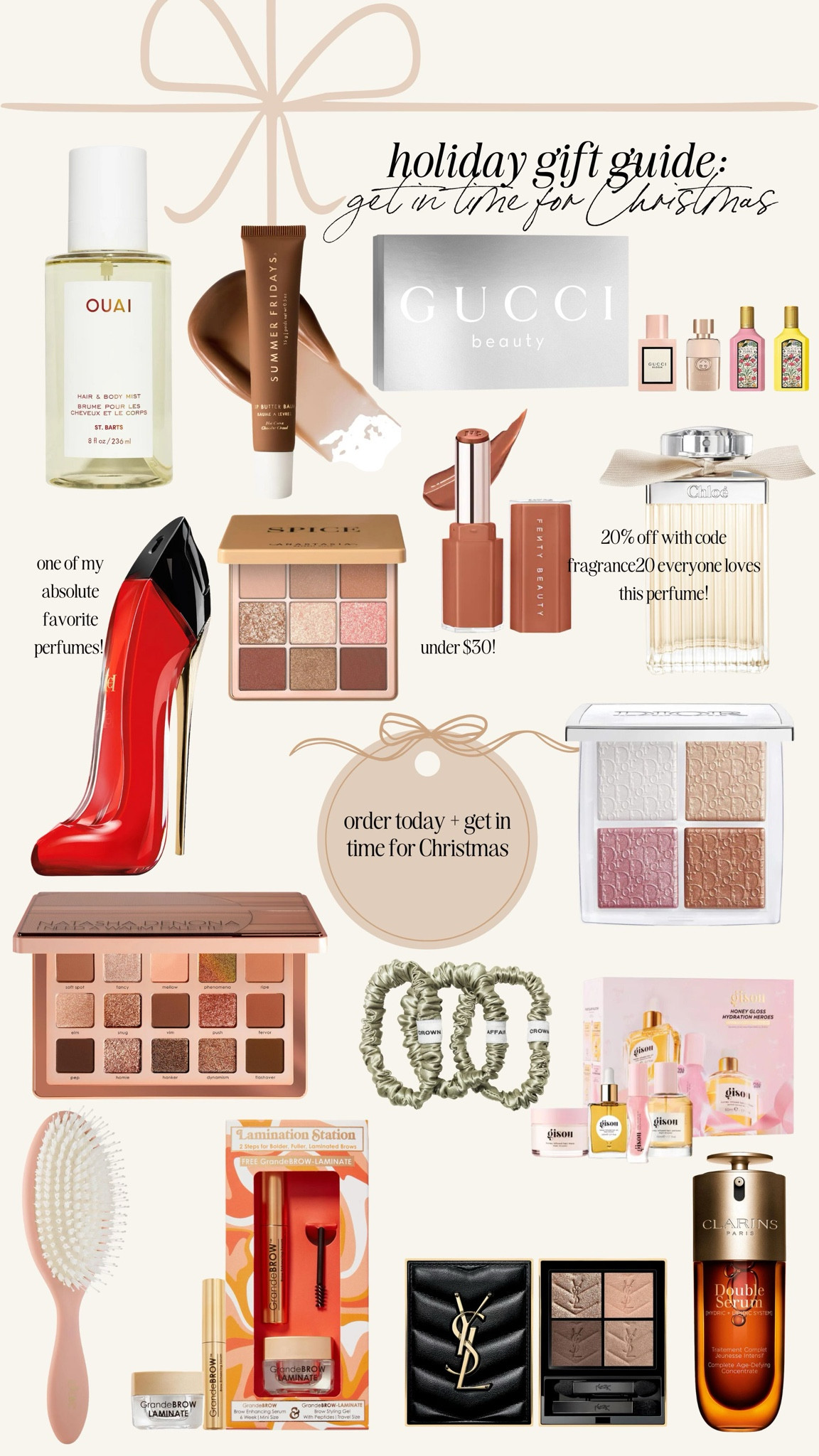 Holiday gifts to get in time for Christmas! 