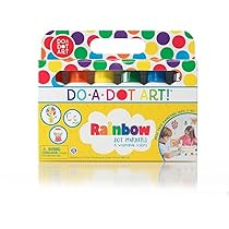Do A Dot Art! Markers 6-Pack Rainbow Washable Paint Markers, The Original Dot Marker | Amazon (US)