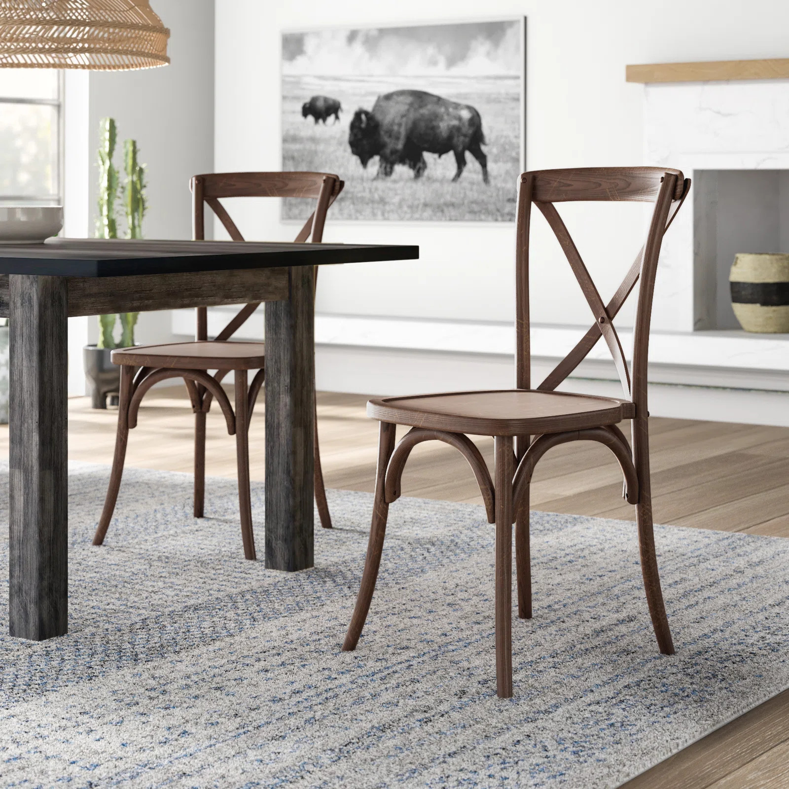 Norma Cross Back Stacking Multipurpose | Wayfair North America