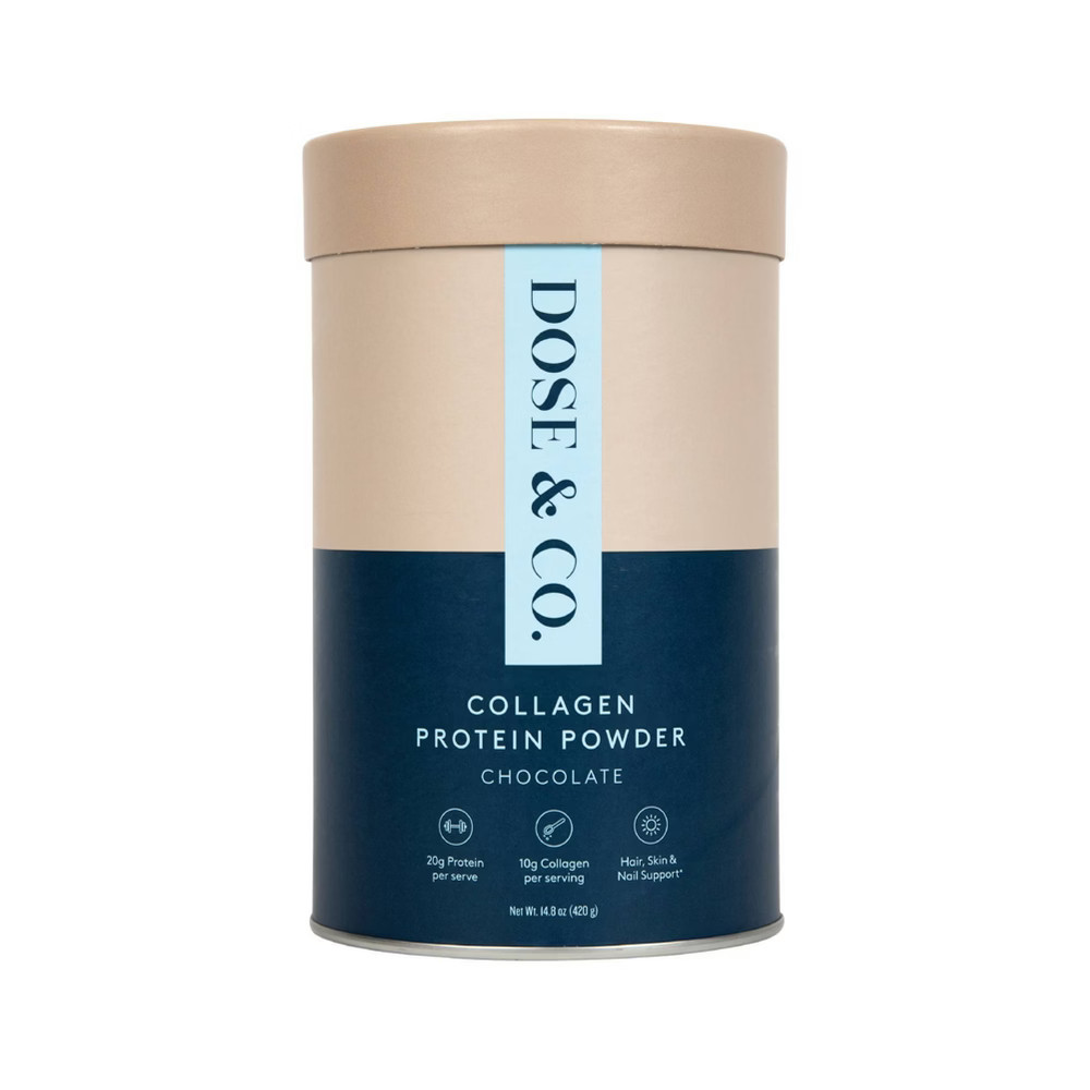 DOSE&CO Collagen Protein Powder - Chocolate - 14.8oz | Target