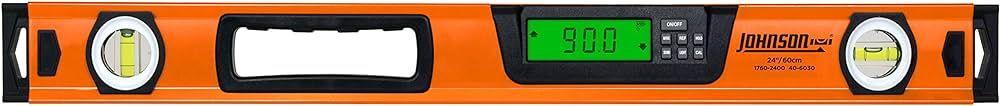 Johnson Level & Tool 1760-4800 Digital Box Level, 48", Orange, 1 Level | Amazon (US)