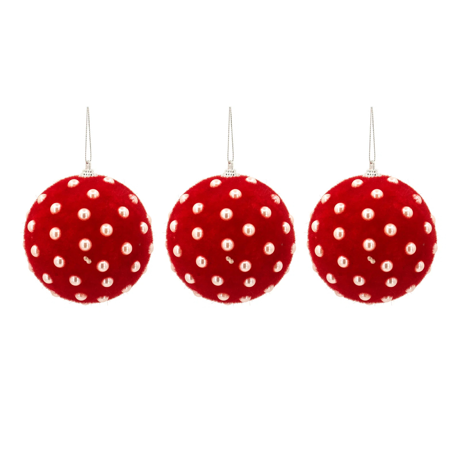 Polyfoam Annual Ornament Ball Ornament (Set of 3) | Wayfair North America