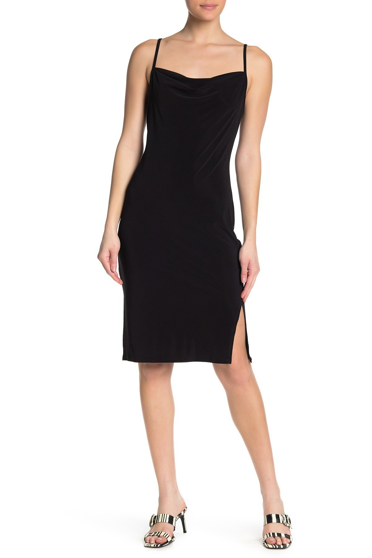 Cowl Neck Sleeveless Slip Dress | Nordstrom Rack