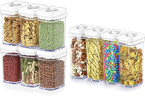 DWËLLZA KITCHEN Airtight Food Storage Containers Set - 10 PC Set - For Kitchen Pantry Organizati... | Amazon (US)
