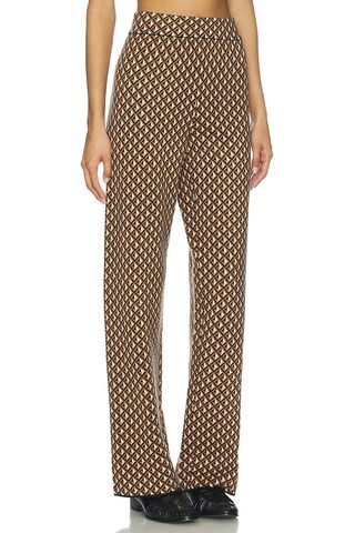 Zermatt Sweater Pants in Carmel Geo Knit | Revolve Clothing (Global)