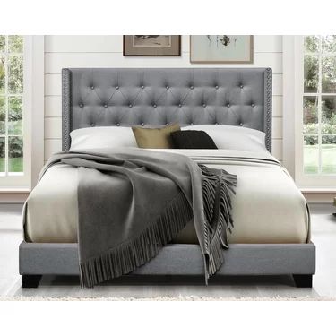 Birch Lane™ Kalvin Upholstered Standard Bed | Wayfair North America