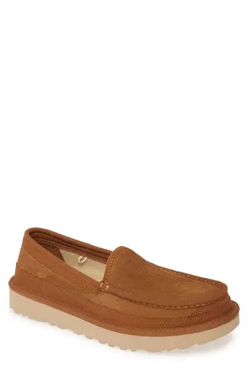 Dex Moc Toe Water Resistant Leather Slipper | Nordstrom Rack