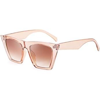 FEISEDY Classic Women Sunglasses Fashion Thick Square Sun Glasses Chunky Frame UV400 B2471 | Amazon (US)