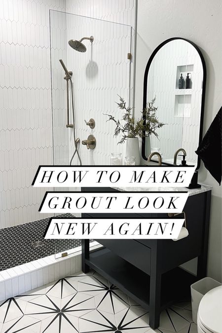 This is what I use to make my grout look new again! No chemicals needed, just water. Also, this is my reminder to never use white grout again  

#LTKhome #LTKfamily #LTKfindsunder50