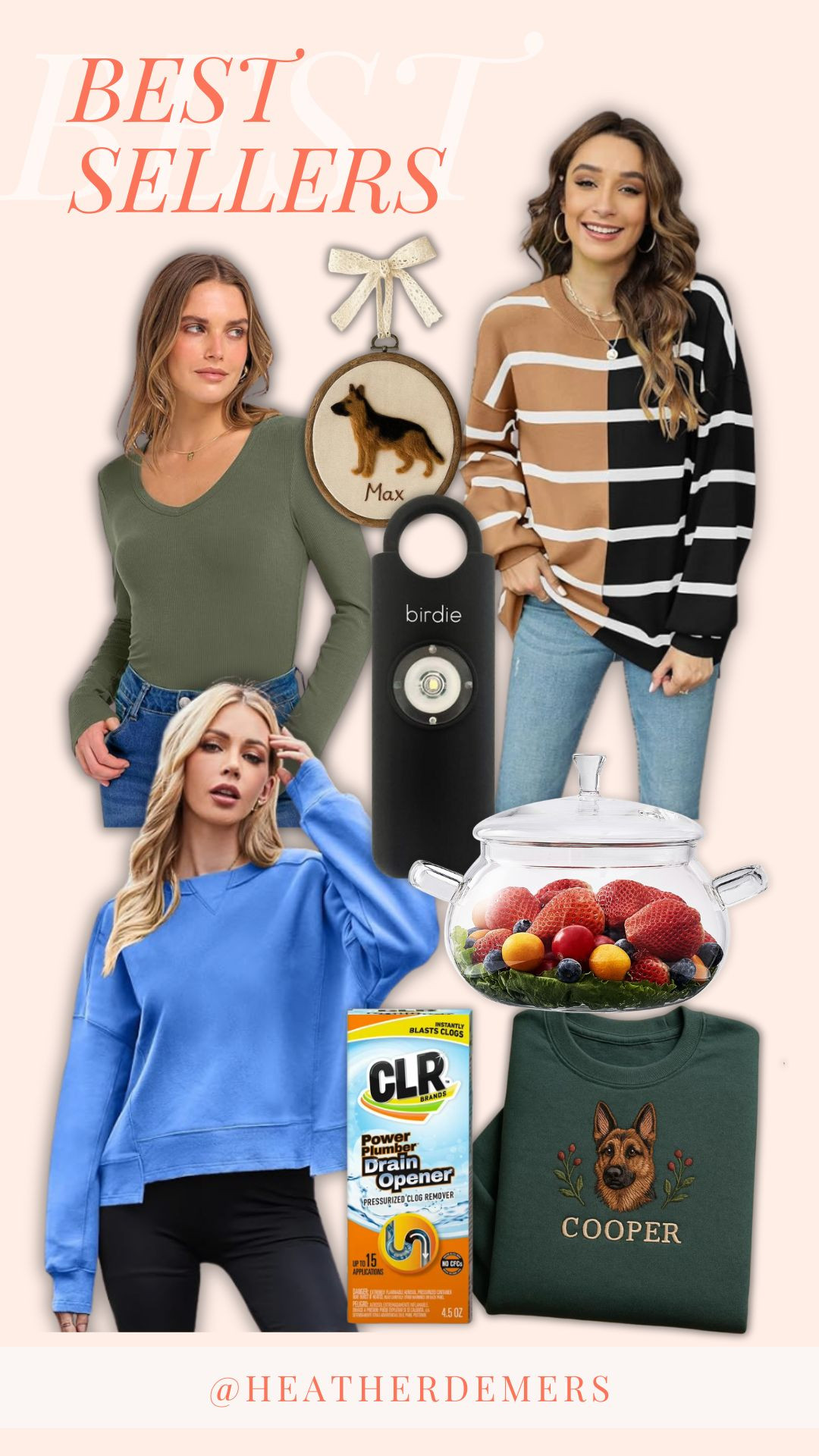 Best Sellers from last week!! 

Everyone loves a good sweatshirt! I also love a good simmer pot!! Makes your house smell so good! 

Personalized ornaments & shirts are good gifts as well. 

If you have any clogged sinks CLR is great!!  

 

#LTKHoliday #LTKSeasonal #LTKFindsUnder50