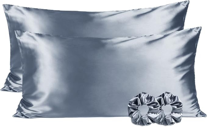 YANIBEST Satin Pillowcase for Hair and Skin - Super Soft Silk Pillowcase for Hair and Skin 2 Pack... | Amazon (US)