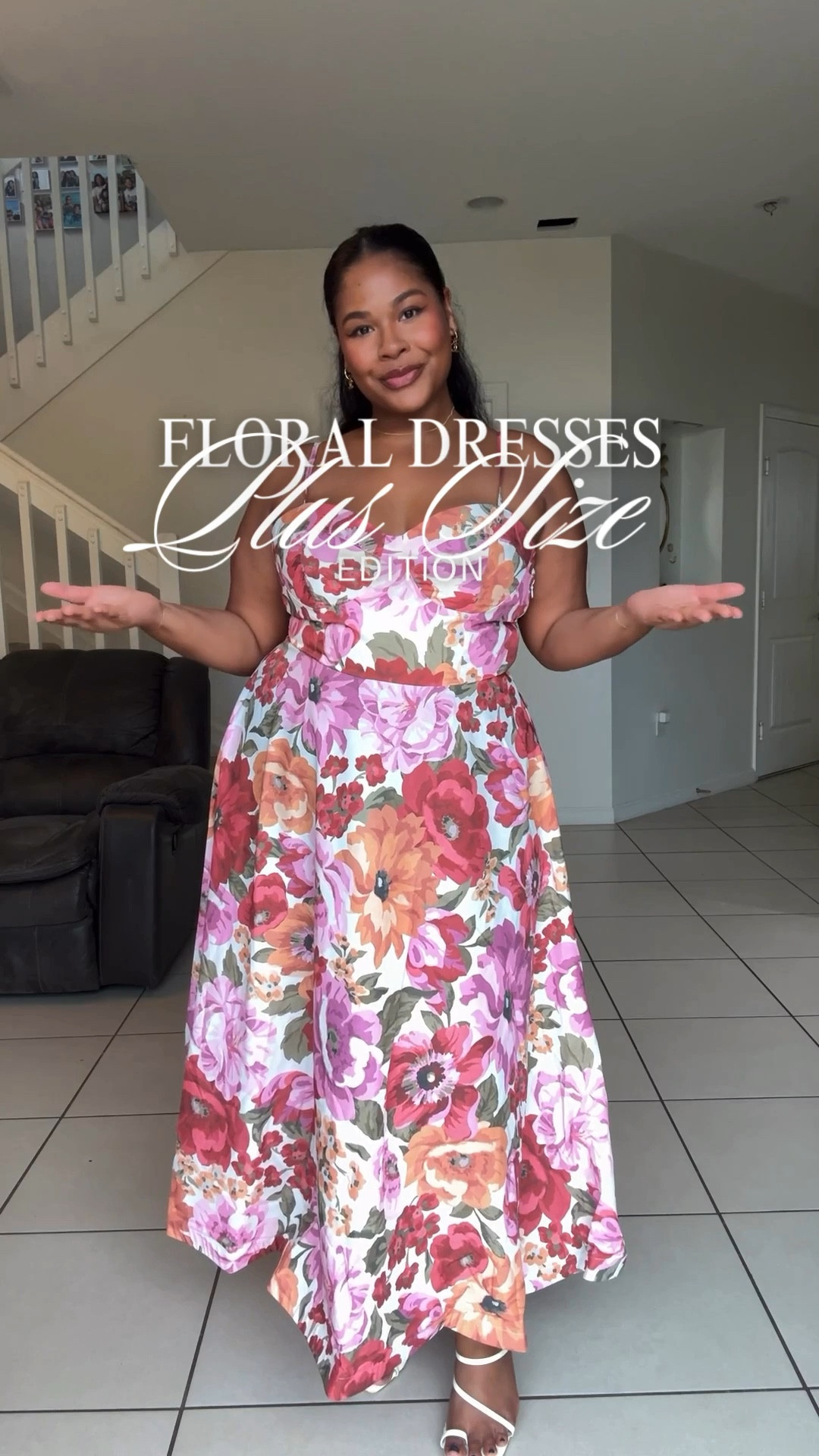 Floral dresses from Showpo. Some Perfect for daytime and some perfect for night time. Super feminine and chíc. 

Size US 12 in all dresses. Larger and smaller sizes available. Only the last dress has stretch. 

I am 5’6, 200+lbs , 43-37-53. 

#LTKPlusSize #LTKOver40 #LTKMidsize