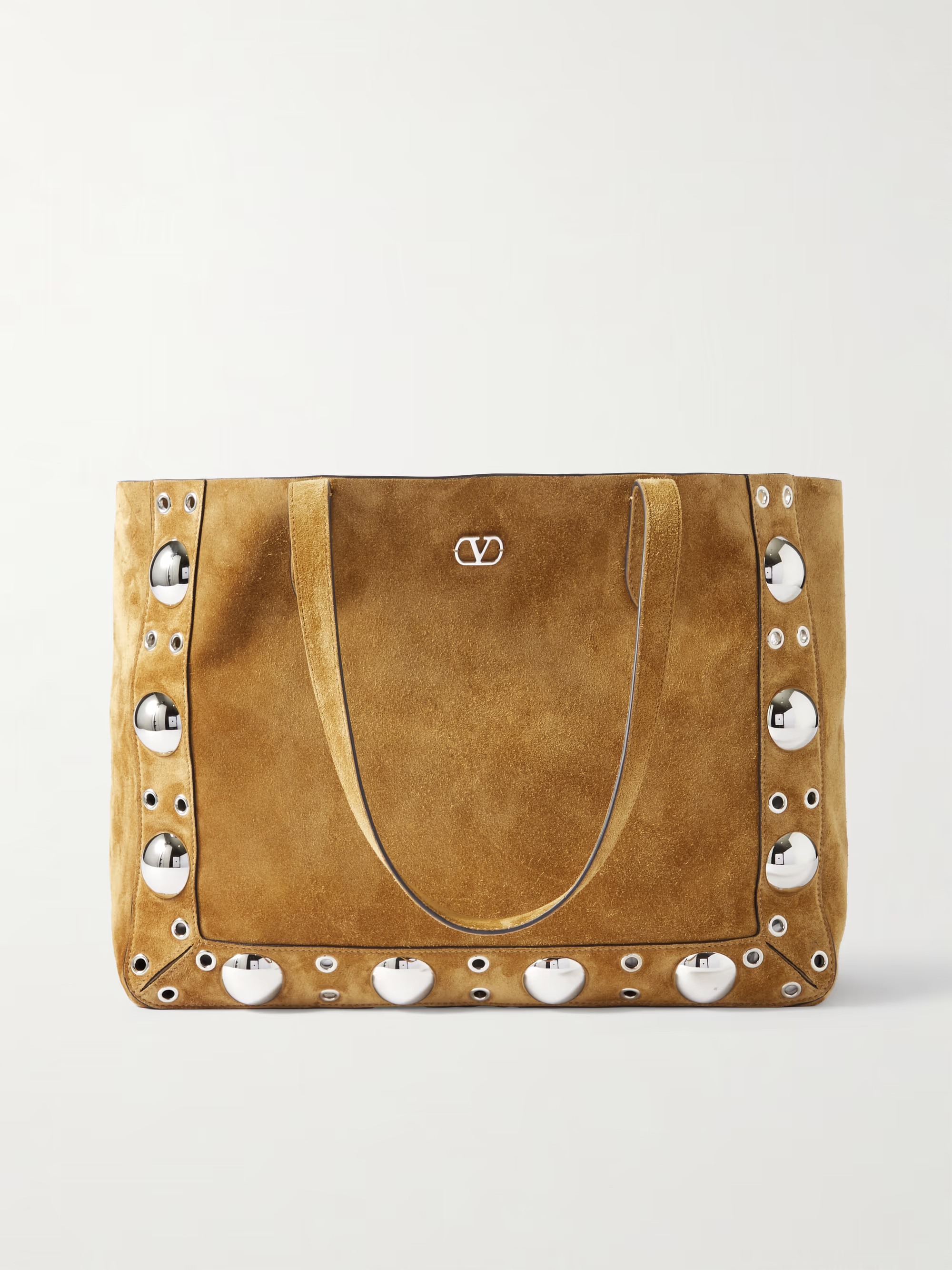Nellcote embellished suede tote | NET-A-PORTER APAC
