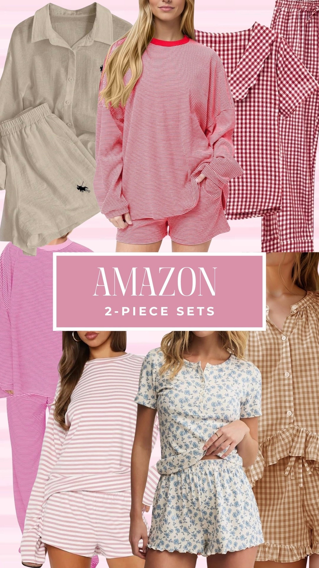 Loving these 2-piece sets from Amazon 🩷🔗

#LTKootd #LTKSaleAlert