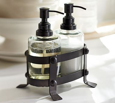 Vintage Blacksmith Soap & Lotion Caddy | Pottery Barn (US)