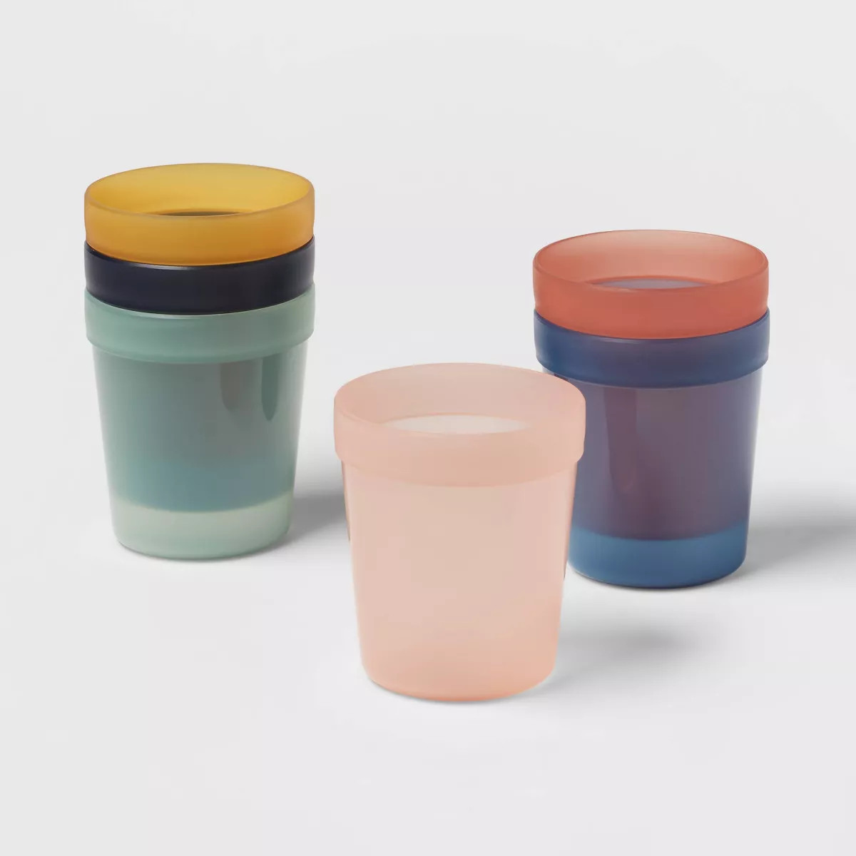 8oz 6pk Plastic Solid Kids' Tumblers - Pillowfort™ | Target