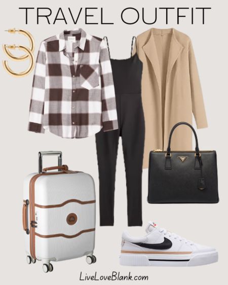 Travel outfit idea 
Spring break airport style 
Outfit inspo

#LTKtravel #LTKFind #LTKstyletip