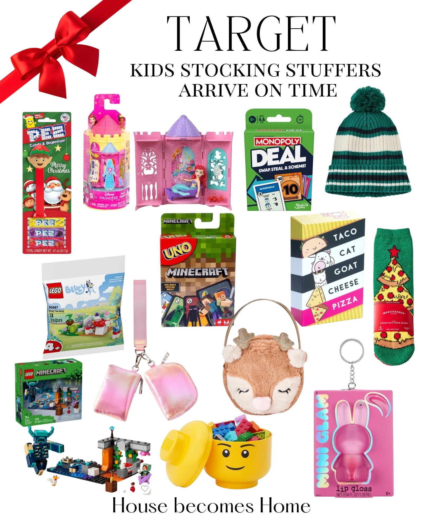 Target kids stocking stuffers! Arrive on time! 

#LTKSeasonal #LTKGiftGuide #LTKHoliday