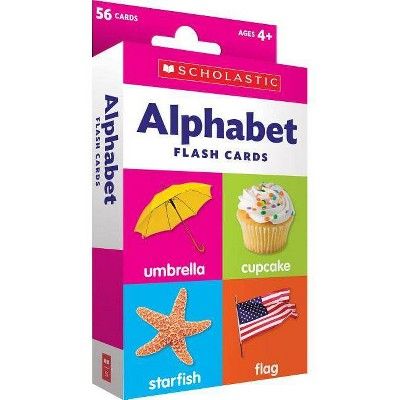 Alphabet Flash Cards (Flash Cards) - by Scholastic (Paperback) | Target