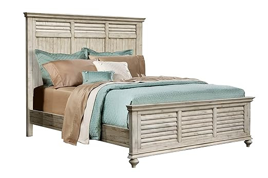 Sunset Trading Shades of Sand King Bed, Antique white | Amazon (US)