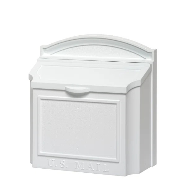 The Large Capacity Locking Wall Mounted Mailbox | Wayfair North America