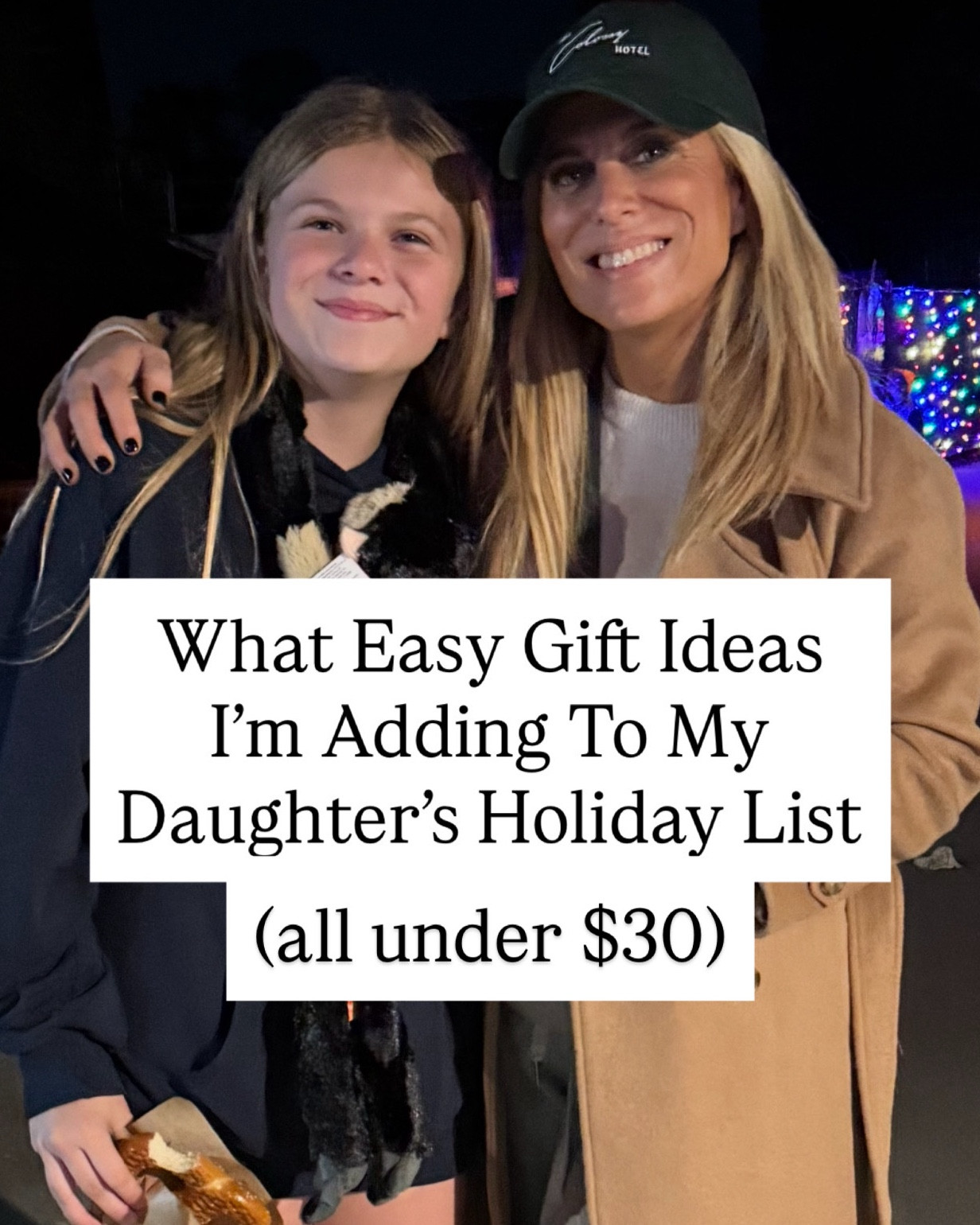 EASY GIFTS FOR GIRLS FOR THE HOLIDAY UNDER $30 🩷 I’m excited to share some easy and cute gift ideas for girls. Enjoy these gifts that my daughter has added to her holiday gift list! These are all under $30! 