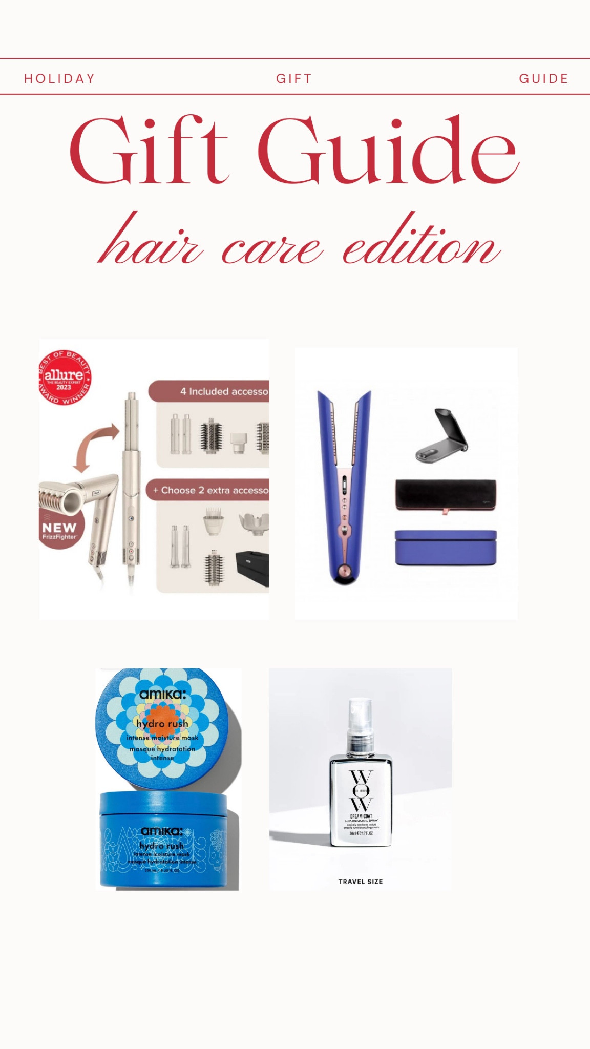 Holiday Gift guide: Hair care edition! 
 
Popular Hair care and tools for the holidays✨✨

#LTKsalealert #LTKHoliday #LTKGiftGuide