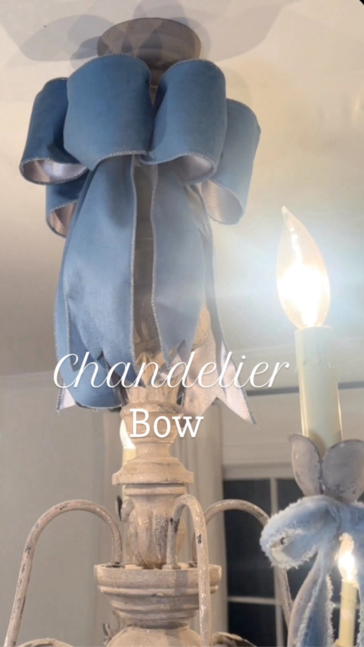 This chandelier bow deserves its own spotlight!! 🤩

I’ve started decorating the formal dining room for Christmas and our chandelier needed a little something extra… this velvet bow moment was it. This little styling tip takes two minutes but goes a long way in making everything feel layered and finished. It doesn’t have to be complicated or expensive to be beautiful! 

Comment BOW for the links to shop what I used to make this Chandelier Bow! 

theglovergirls #momcontent #xoxoglovergirls #HolidayDecor #HolidayDIY #Velvet #ChristmasDecor