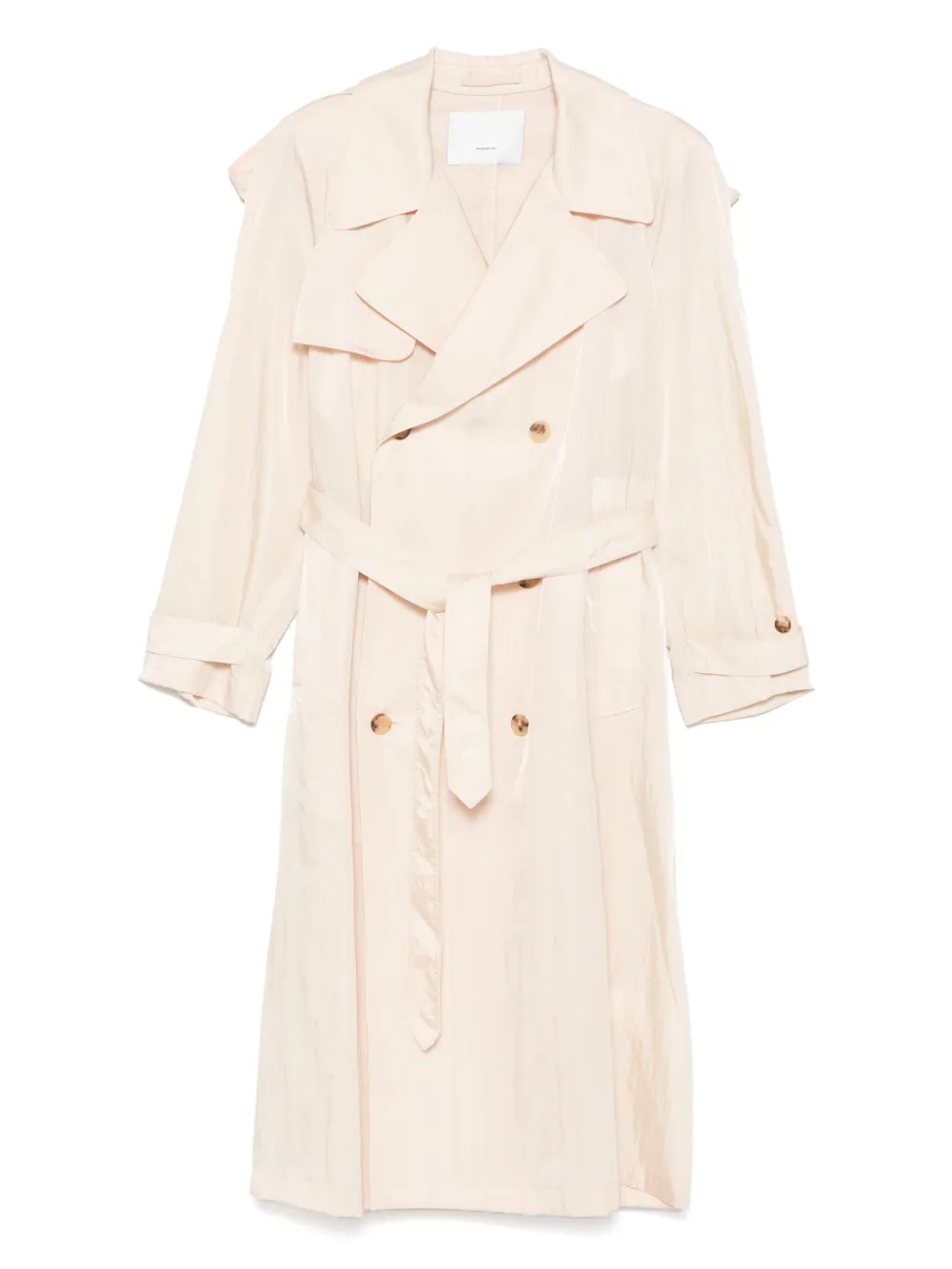WARDROBE.NYC Belted Trench Coat  | Neutrals | FARFETCH NZ | Farfetch Global