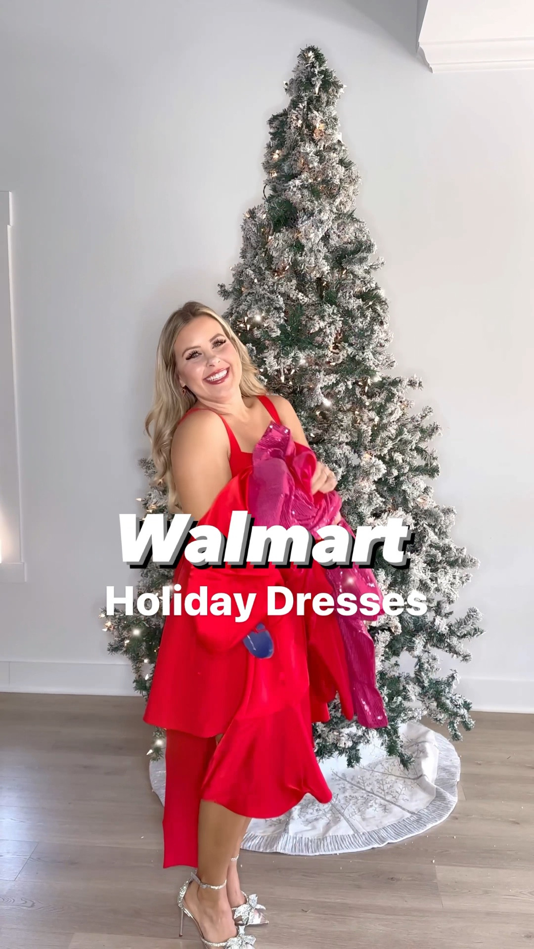Walmart holiday dresses. Size small in the first two and size m in the last one. Holiday dresses. Petite holiday dresses 

#LTKHolidaySale