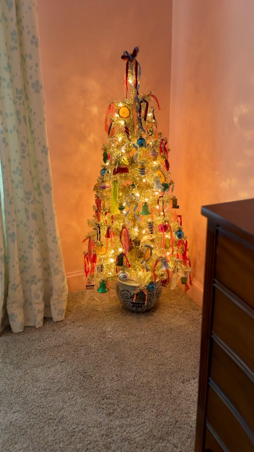 Cutest tinsel tree on sale 

#LTKHoliday #LTKSeasonal #LTKHome