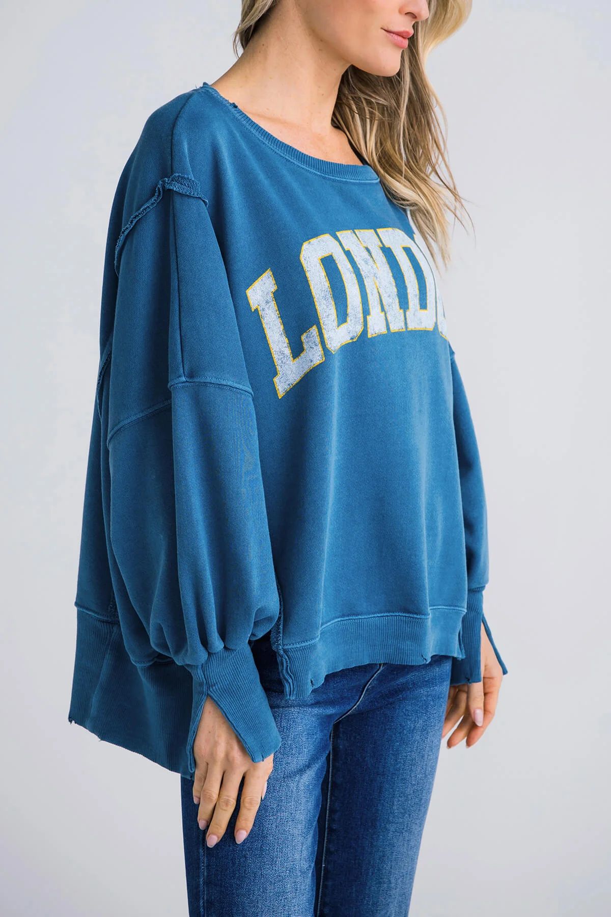 Free People Graphic Camden Pullover | Social Threads