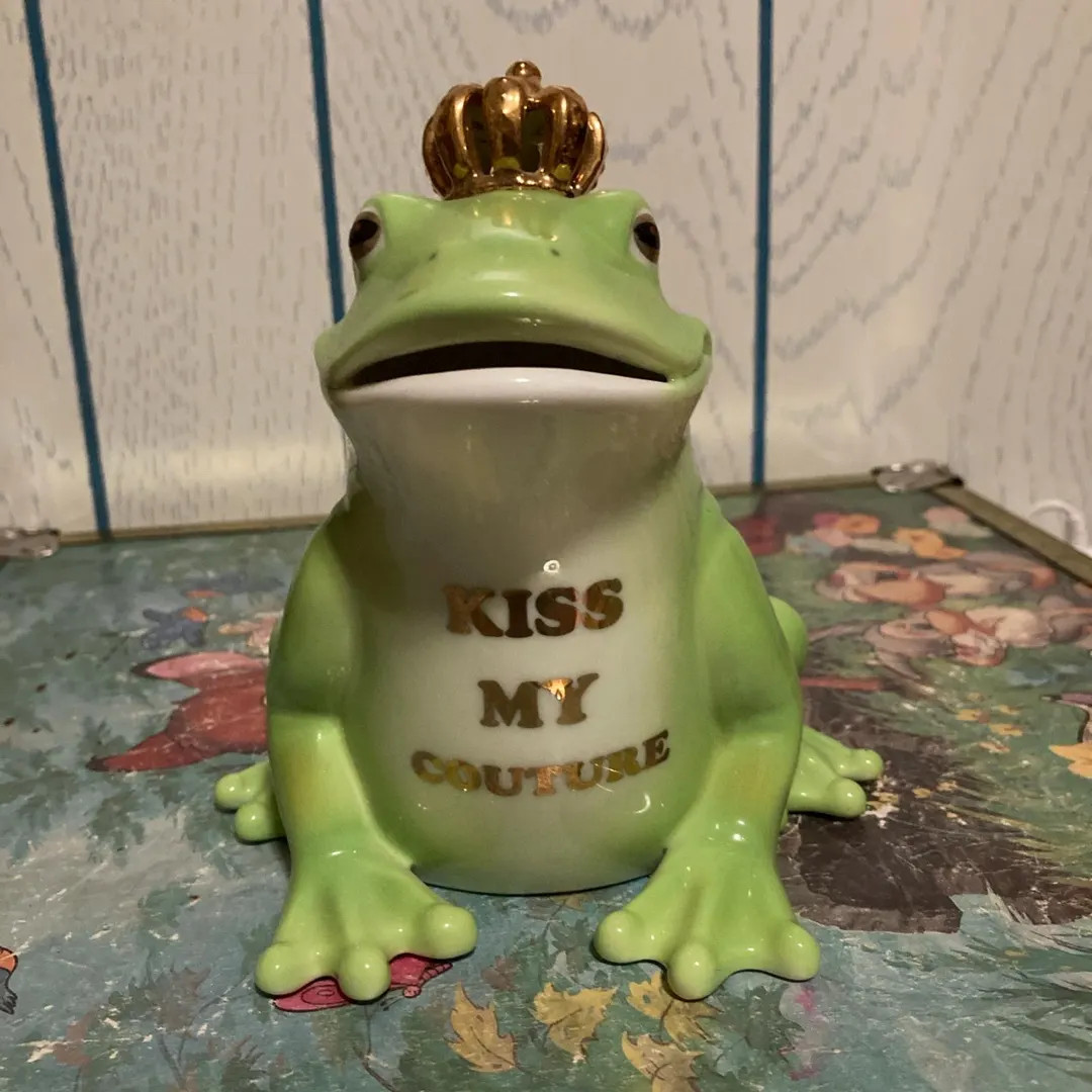 Vintage Juicy Courute frog bank kiss my couture | Etsy (US)
