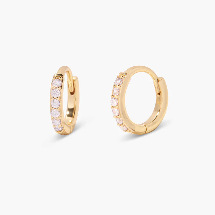 Zara Birthstone Huggies | Brook and York