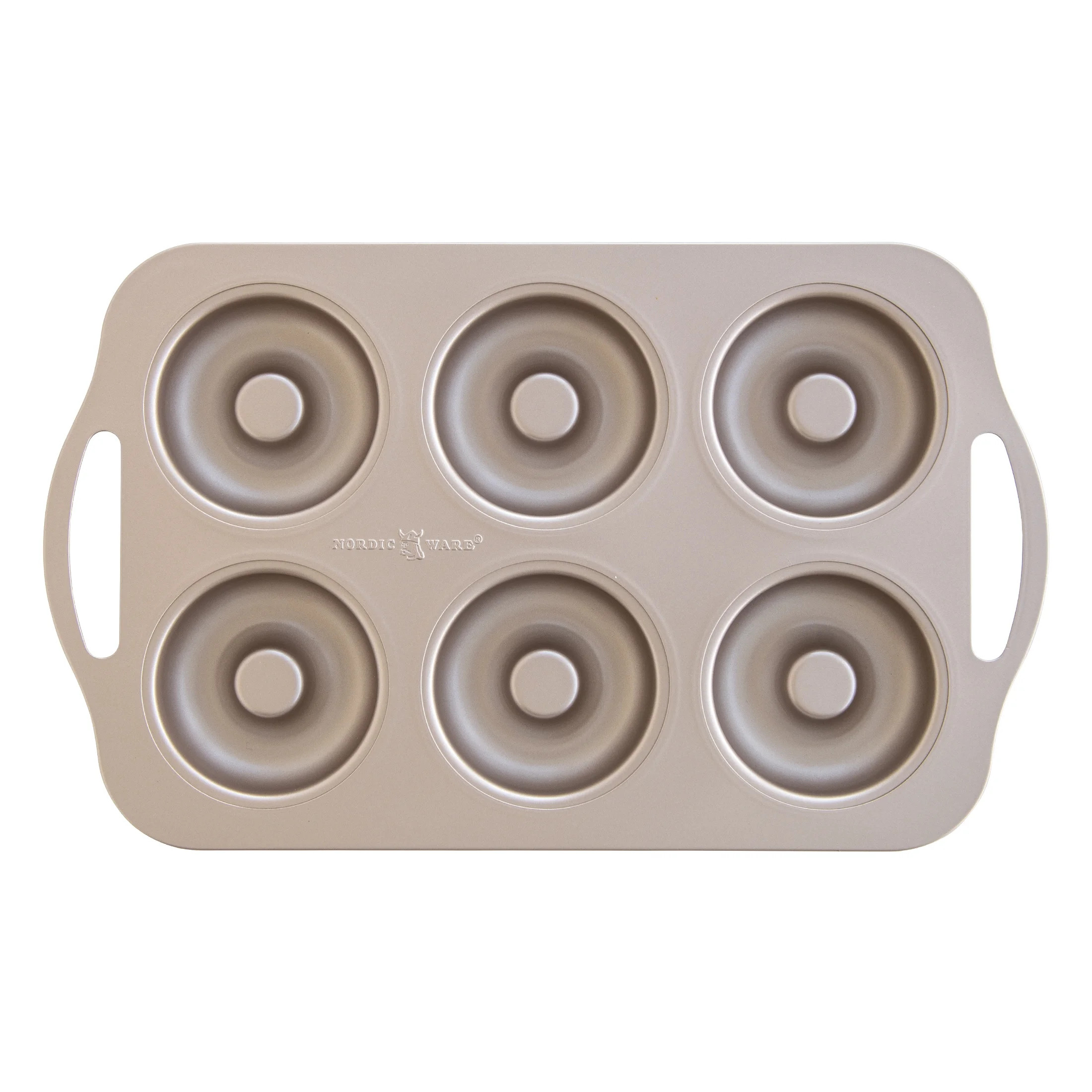 Nordic Ware 6 Cavity Nonstick Steel Donut Pan | Walmart (US)