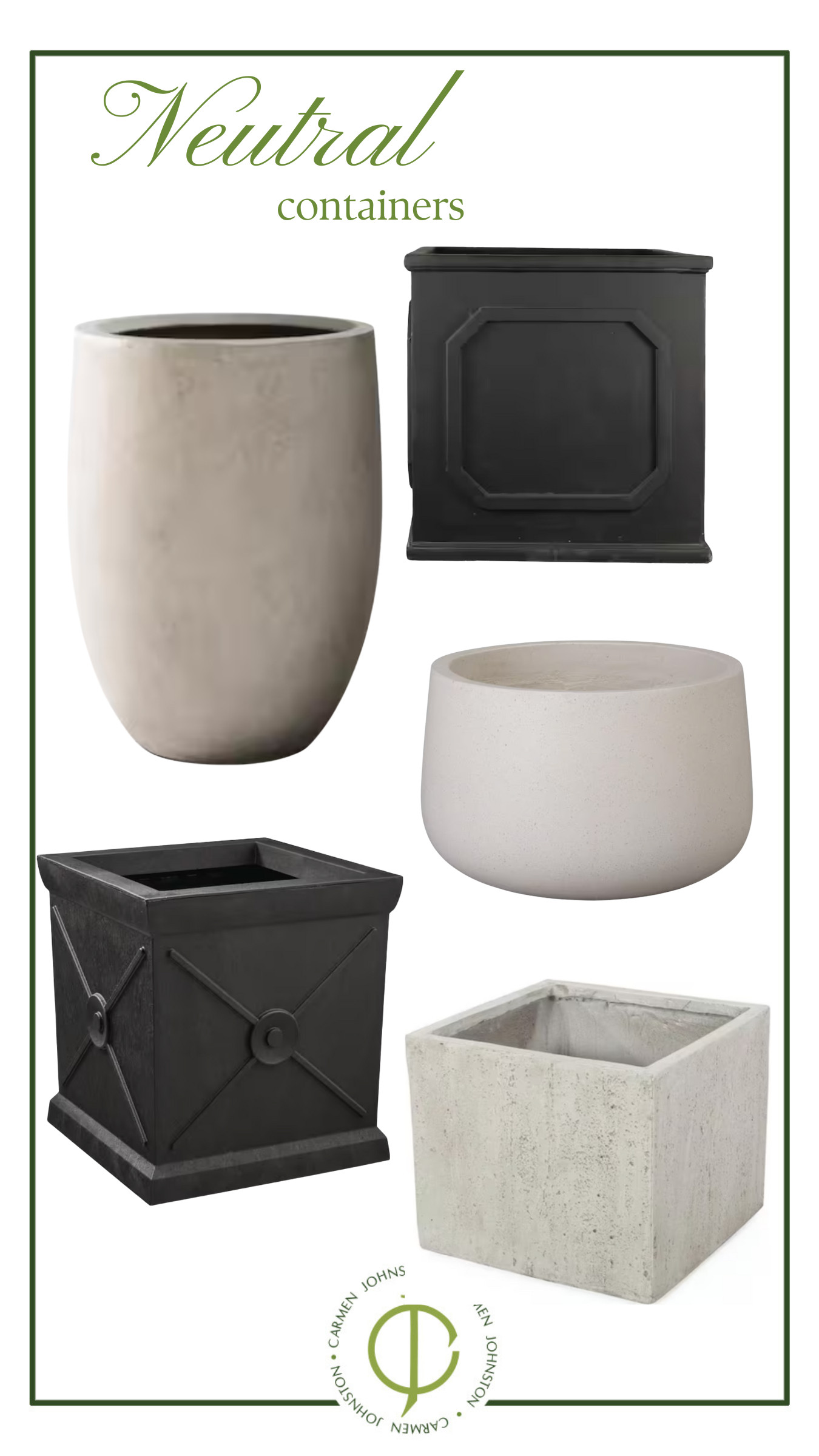 Neutral containers for colorful planting #LTKgarden #homeandgarden #thehomedepot 

 #LTKSeasonal #LTKHome