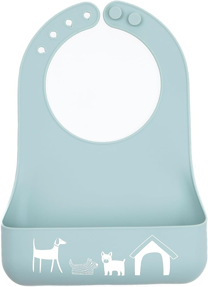 Bella Tunno Little Bites Bib – Silicone Baby Bibs for Infant Girls and Boys Ages 3-12 Months, B... | Amazon (US)