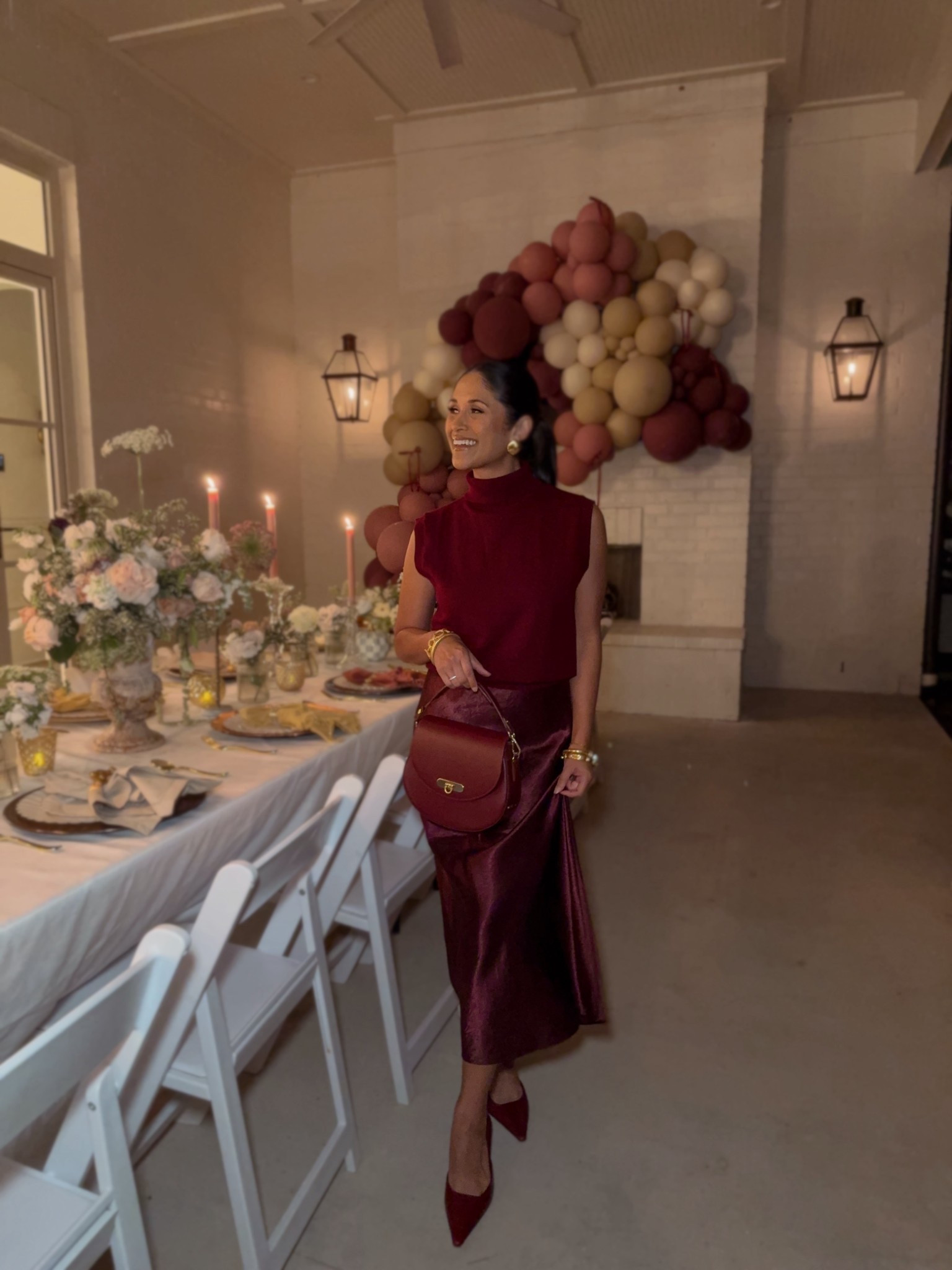 You know I love monochromatic look and this satin slip skirt paired with this wine sleeveless turtleneck is so gorgeous together! The top also comes in brown. 
Wearing sz 4 in skirt and small in top!
Take 20% OFF my bag with code: HAUTE20

#giginewyork #handbag



#LTKGiftGuide #LTKHoliday #LTKCyberWeek