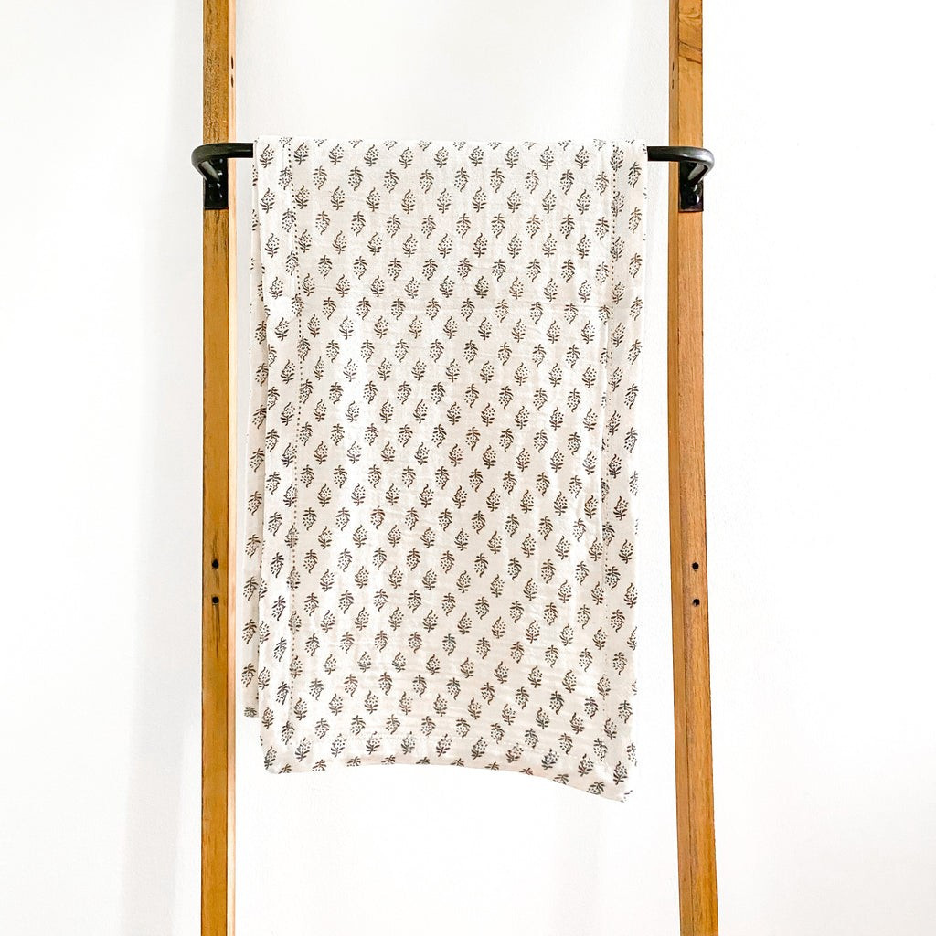 Block Print Runner | Purple Rose Home