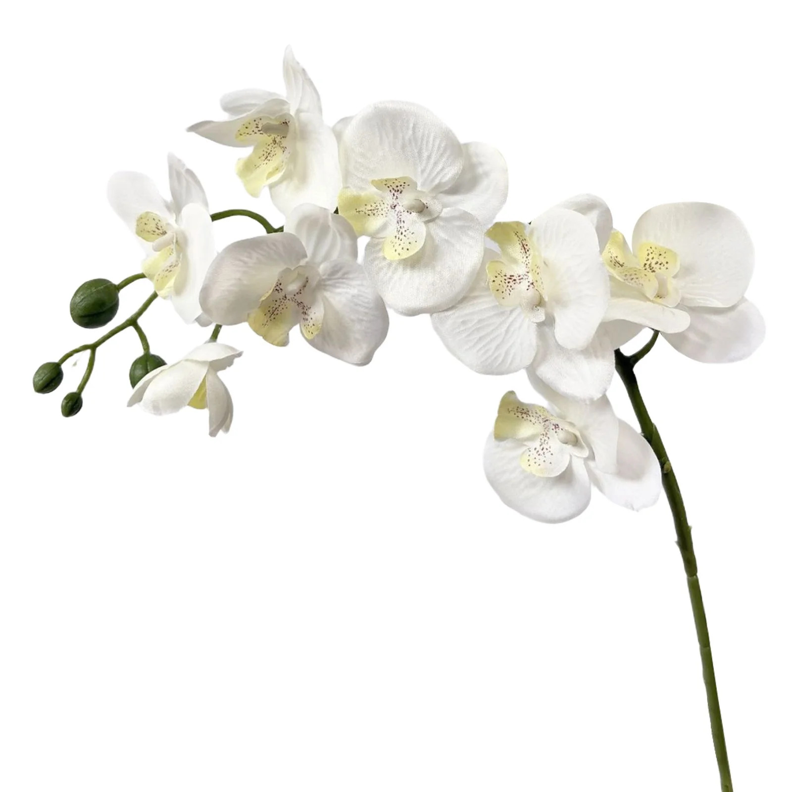 Gallickan Fake Orchid, Realistic Phalaenopsis Silk Flower 9 Stems Artificial Plant for Living Room Table Centerpiece Wedding Home Luxury Decor​​,Real Touch Orchid 9 Stems(white,27") - Walmart.com | Walmart (US)