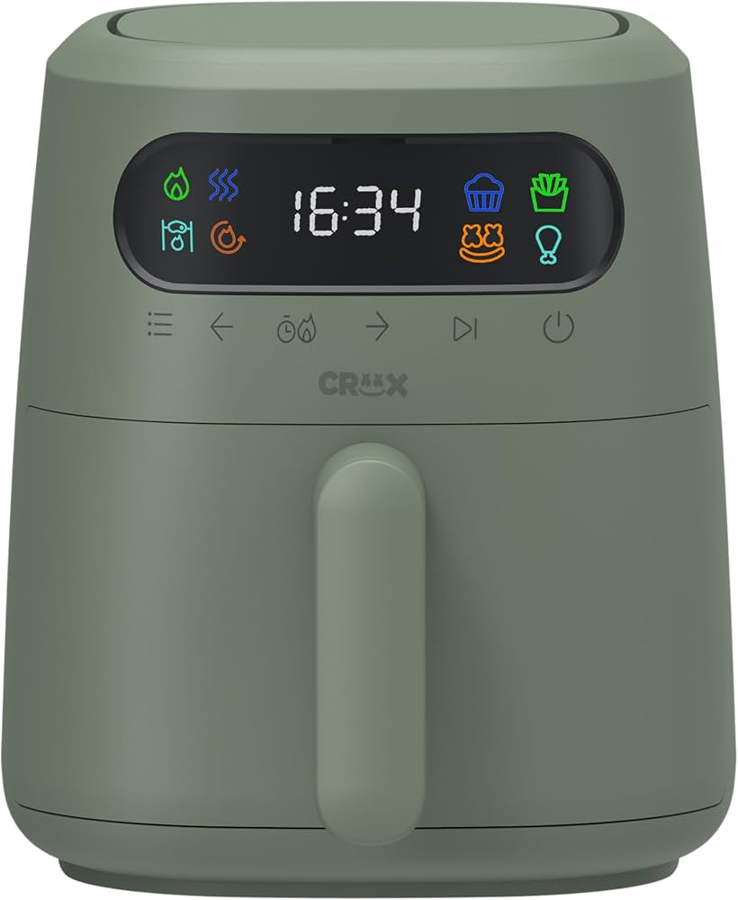 CRUX x Marshmello 3.0 QT Digital Air Fryer with TurboCrisp Technology, Touch Screen Temperature C... | Amazon (US)