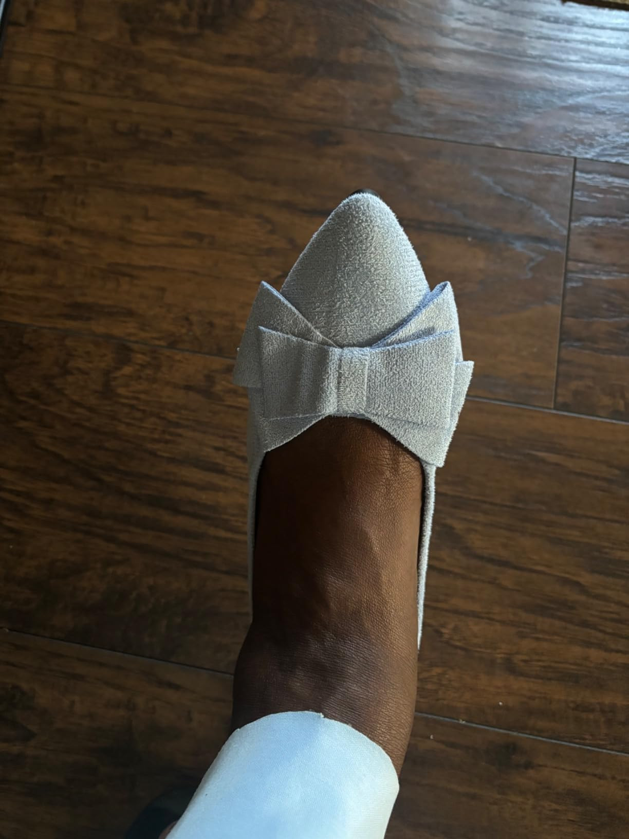 TN TANGNEST Women Fashion Bowknot Flats Comfort Pointed Toe Dress Shoes | Amazon (US)