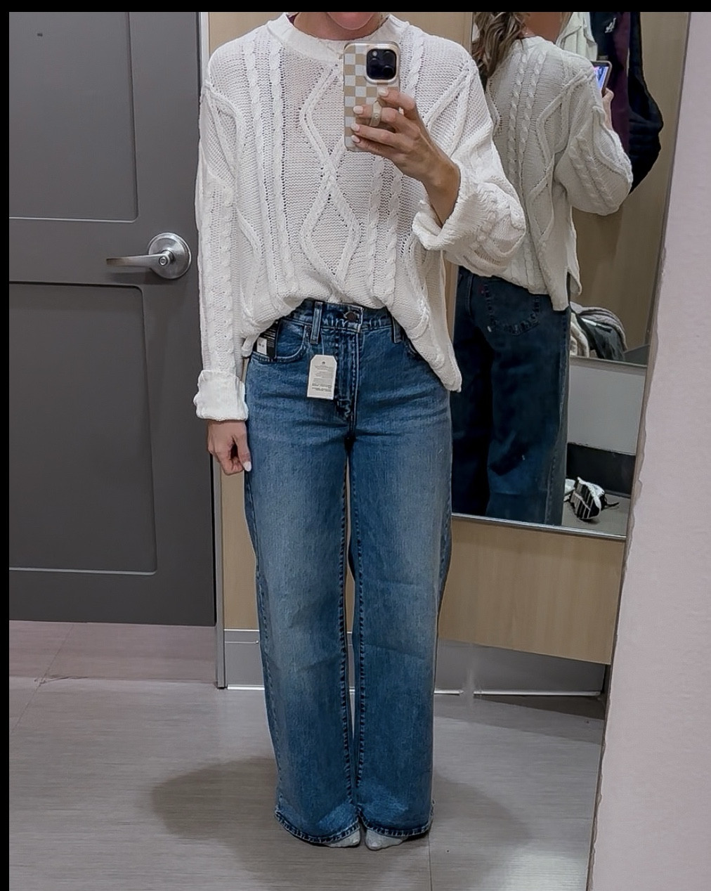 recent Target haul 🎯 these wide leg jeans are soo good! I didn’t want to take them off 

#LTKFindsUnder100 #LTKSaleAlert #LTKSeasonal